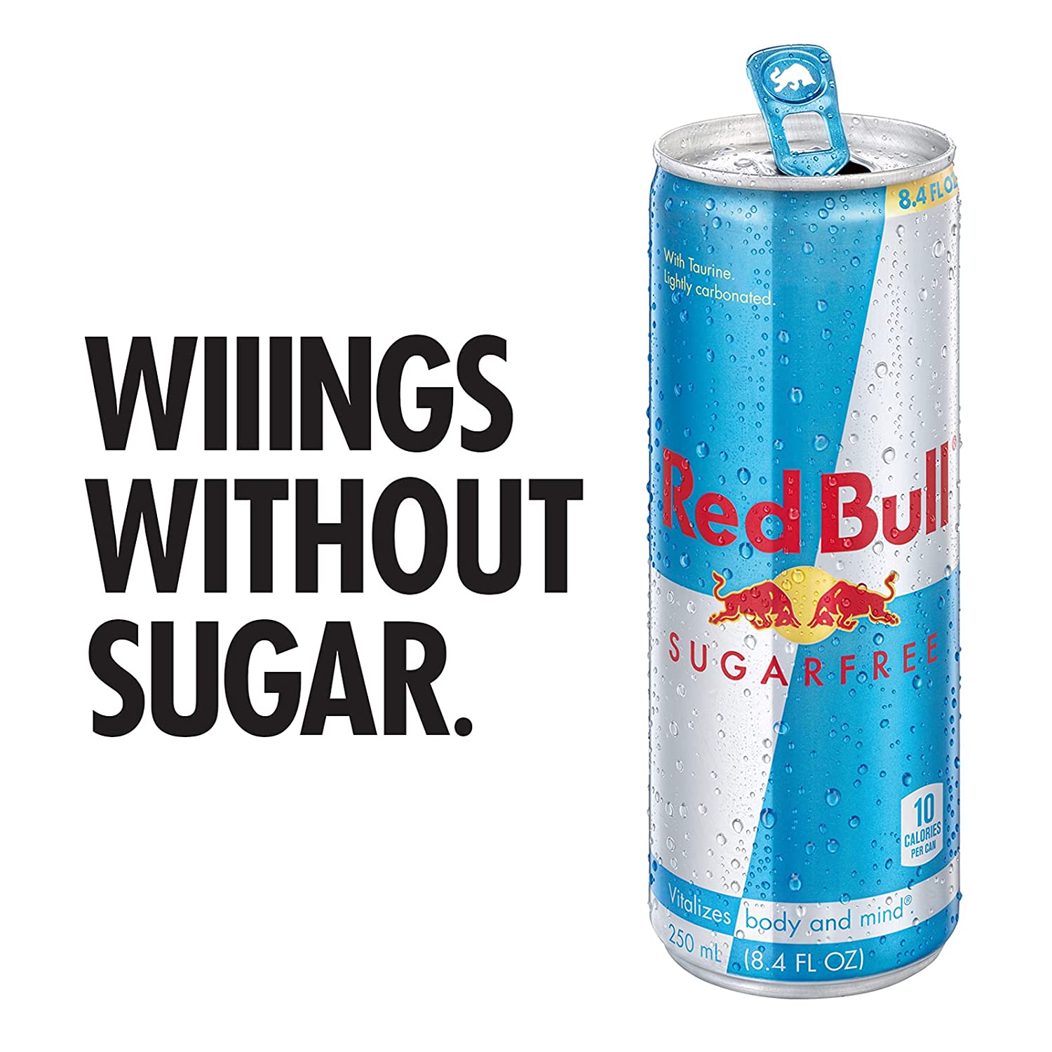 Red Bull Energy Drink, Sugar Free, 8.4 Fl Oz (4 Pack) - Image 2